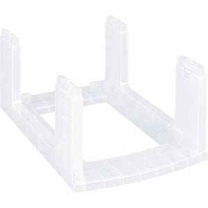 Really Useful Box – Kastenteil zum Anheben des Turms mit Kasten oder Schublade, transparent
