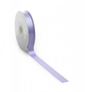 Ruban satin PREMIUM Double face 16mm x 25 mètres lavande