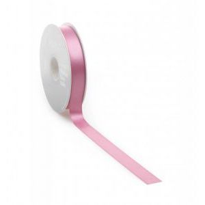 Ruban satin PREMIUM Double face 25mm x 25 mètres vieux rose
