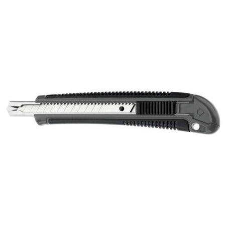 Westcott - Schneidmesser Profi 9mm mit Schiebeverschluss grau/schwarz