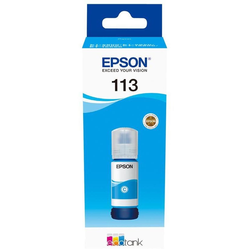 Epson - Recharge encre 113 EcoTank bleu