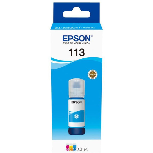 Epson - Recharge encre 113 EcoTank bleu