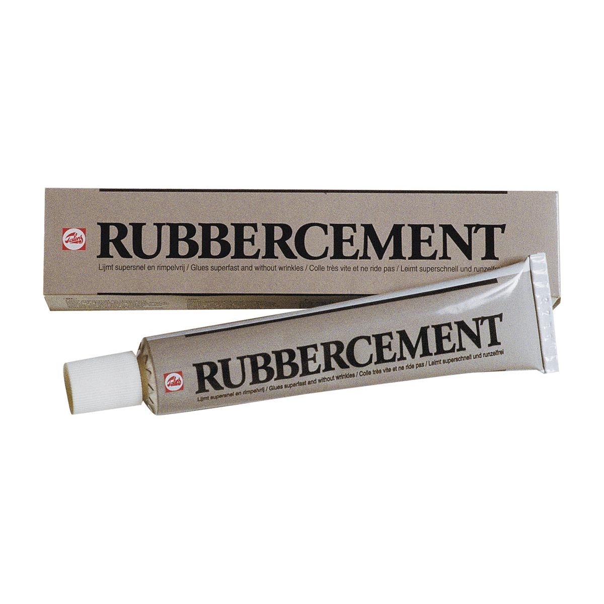 Talens - rubbercement (fotolijm) tube van 50 ml