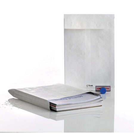Tyvek - Enveloppes à soufflet pi 229 x 324 x 20 mm, boîte de 100 pièces
