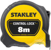 Stanley - Mètre ruban Control-Lock 8 m x 25 mm