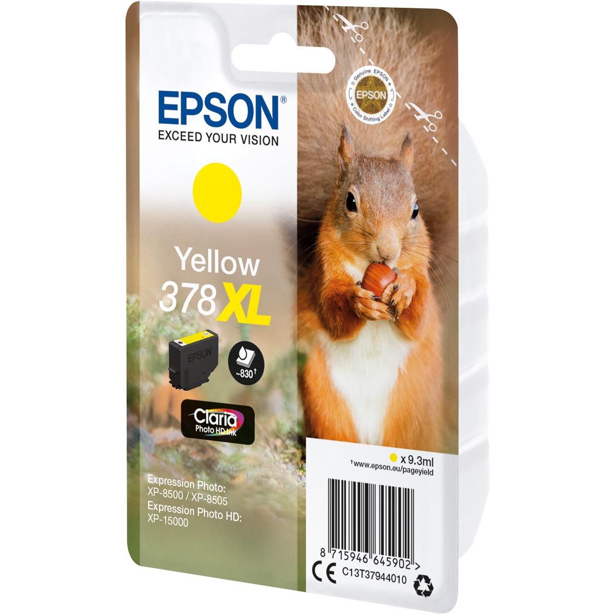 Epson - Inktcartridge epson 378xl t3794 geel