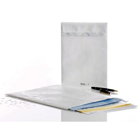 Tyvek – Umschläge ft 229 x 324 mm (C4), Packung mit 20 Stück