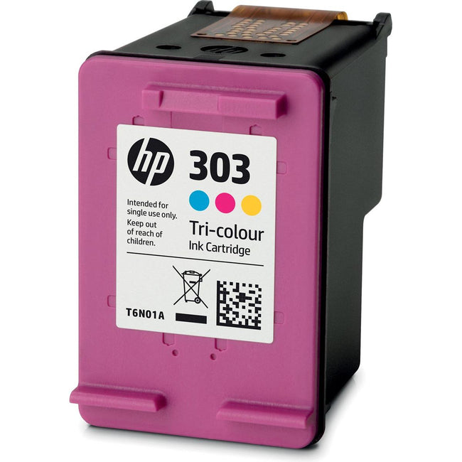 HP - cartouche d'encre 303, 165 pages, OEM T6N01AE, 3 couleurs