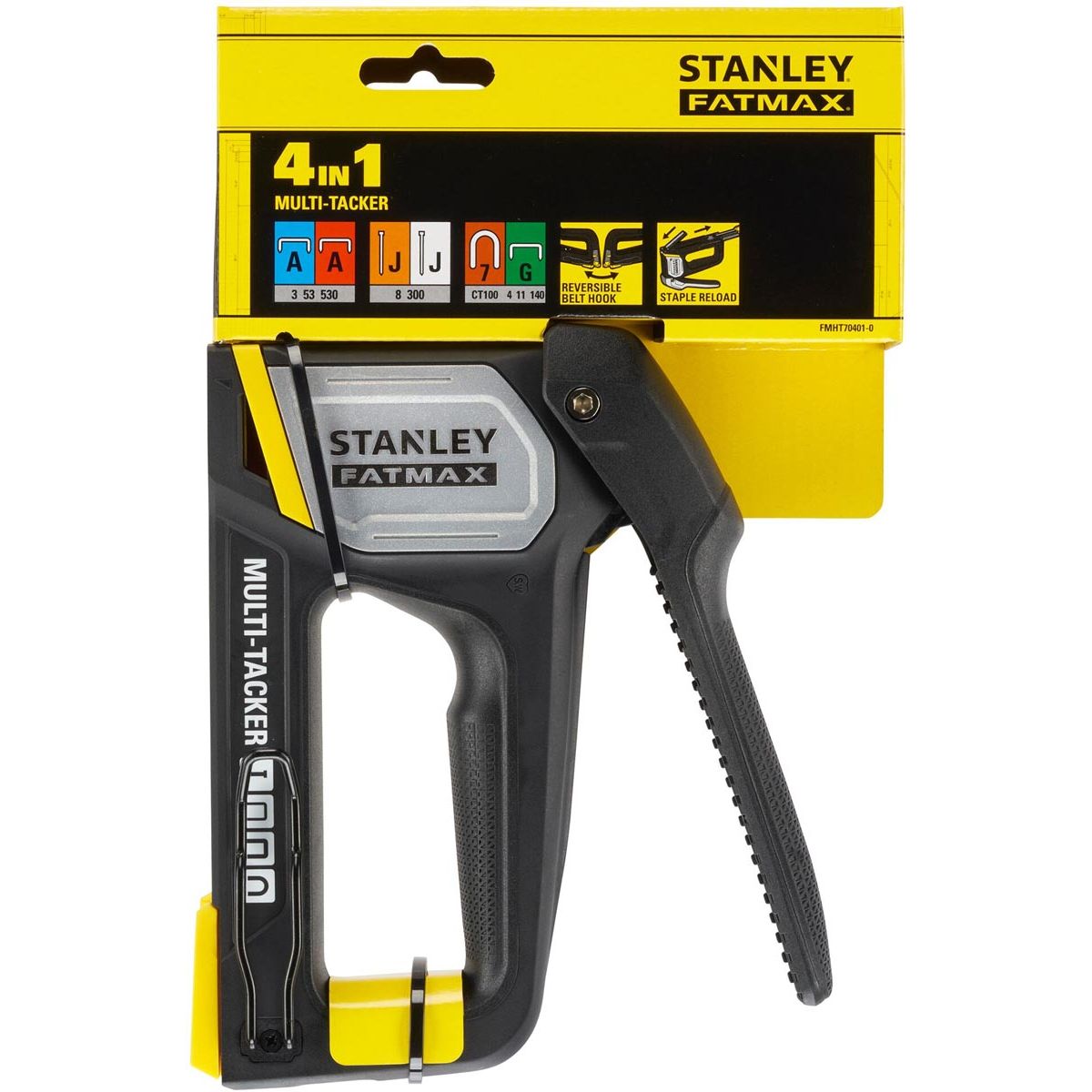 Stanley - Agrafeuse Fatmax 4 en 1, type A, G, 7 et J