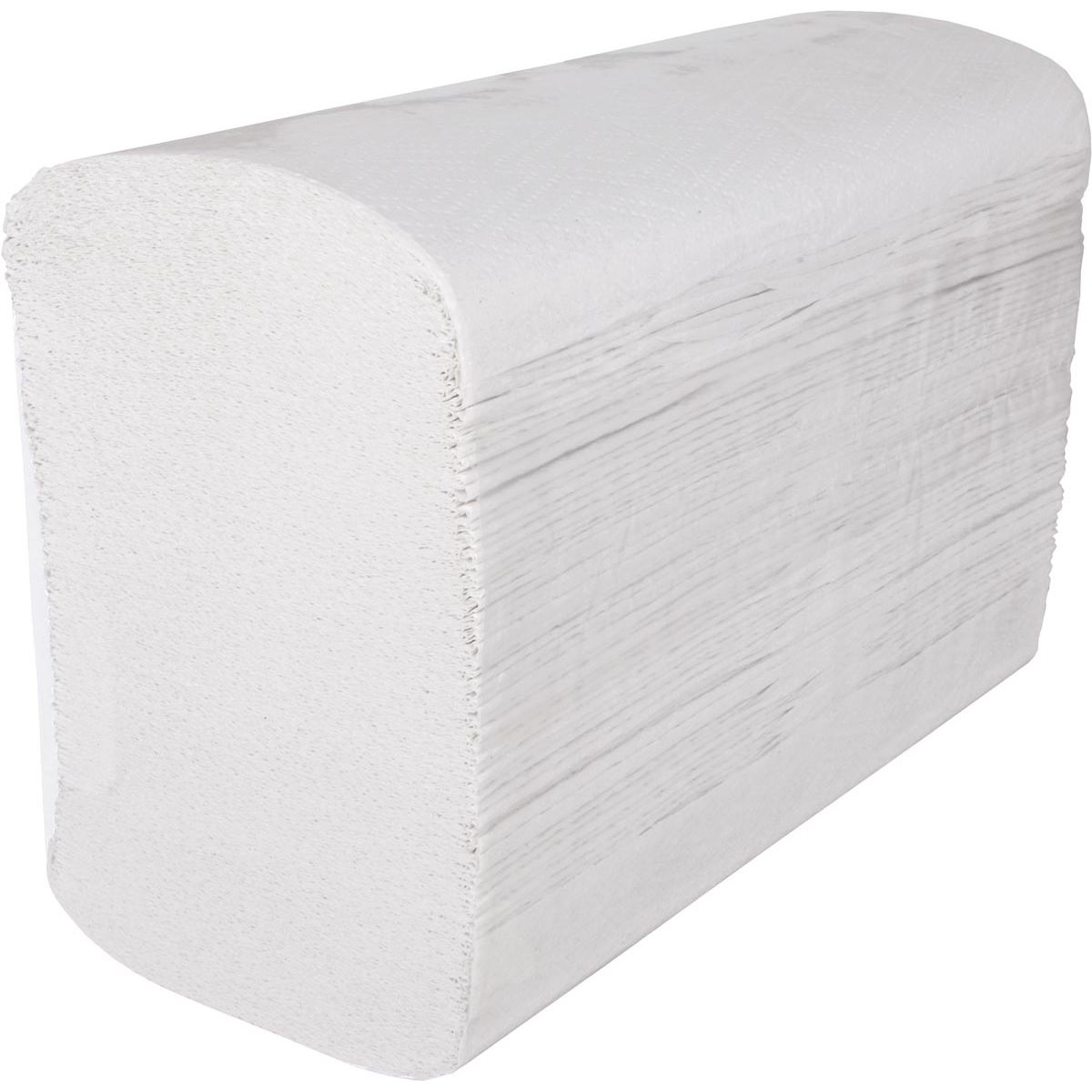 Zonder merk -  Papieren handdoeken, multifold, 2-laags, ft 21 x 24 cm, 200 vellen, pak van 15 stuks