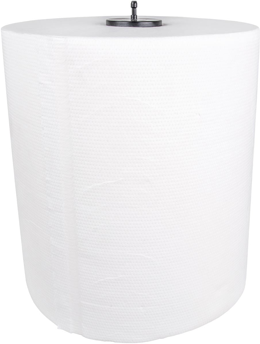 Zonder merk -  Papieren handdoeken Matic voor dispenser, 2-laags, wit, 140 m, pak van 6 rollen