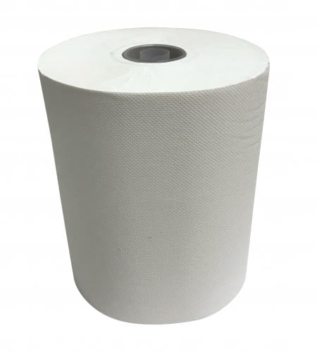 Zonder merk -  Papieren handdoeken Matic voor dispenser, 2-laags, blauw, 130 m, pak van 6 rollen