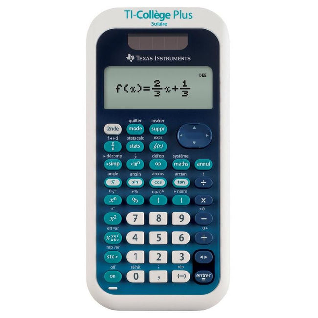 Texas Instruments - Calculatrice scientifique Texas TI-College Plus