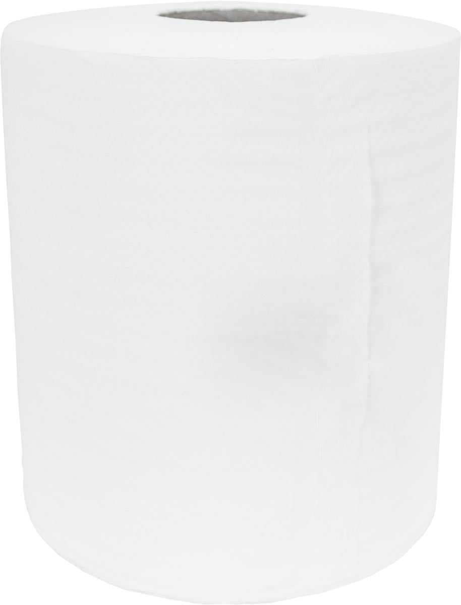 Zonder merk -  Poetspapier Midi, cellulose, 1-laags, 275 m, pak van 6 rollen