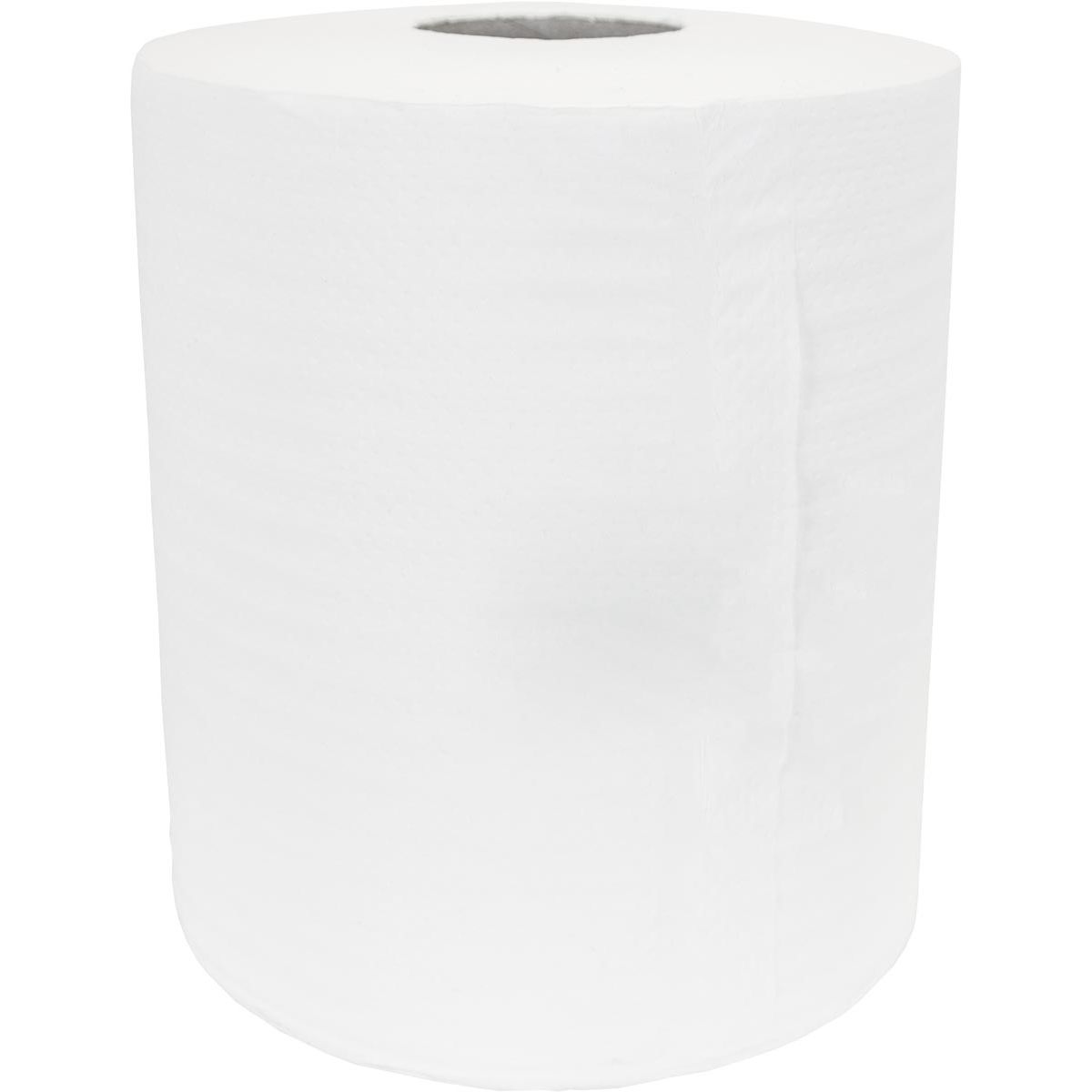Zonder merk -  Poetspapier Midi, cellulose, 1-laags, 275 m, pak van 6 rollen