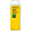 Stanley -  nietjes type G, 14 mm, doos van 1.000 nietjes