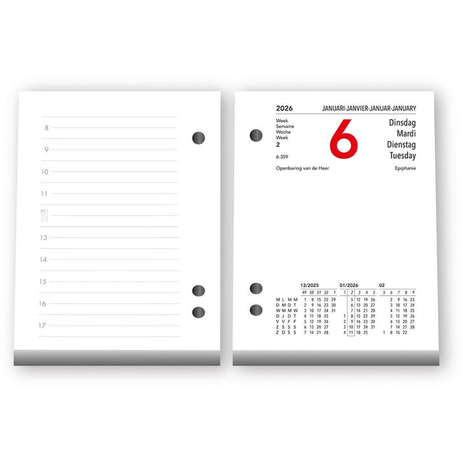 Aurora - Notizblock, 2026