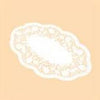 Timmers - Bordure de gâteau en papier ovale 17x24cm 250 pcs