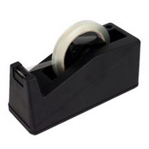 Nova - e appareil / support de rouleau de ruban adhésif pour 66 mm noir