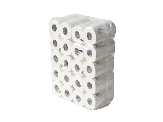 Cleaninq - Papier toilette cellulose 2 couches 400 feuilles 40 rouleaux
