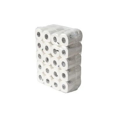 Cleaninq - Papier toilette cellulose 2 couches 400 feuilles 40 rouleaux
