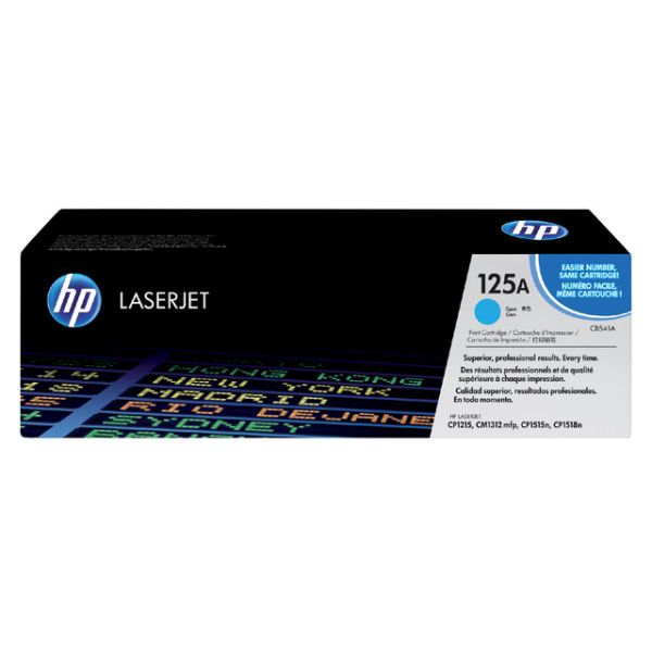 HP - Cartouche toner cb541a 125a bleu
