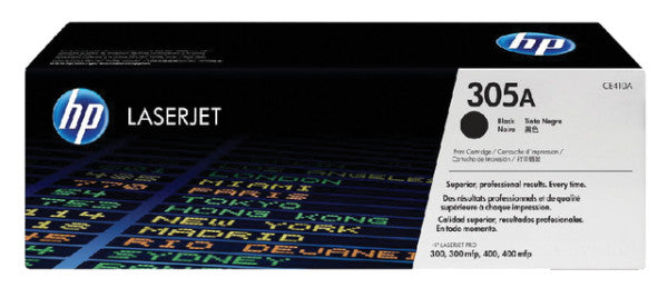 HP - Cartouche toner CE410A 305A noir