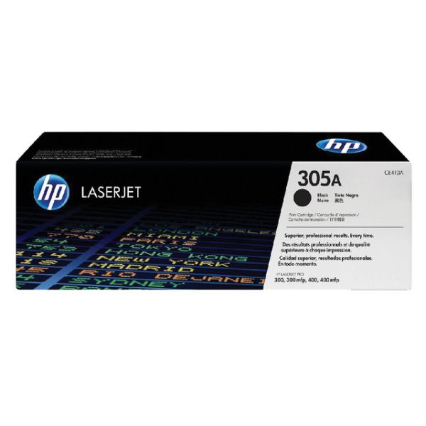 HP -  305A originele zwarte LaserJet tonercartridge