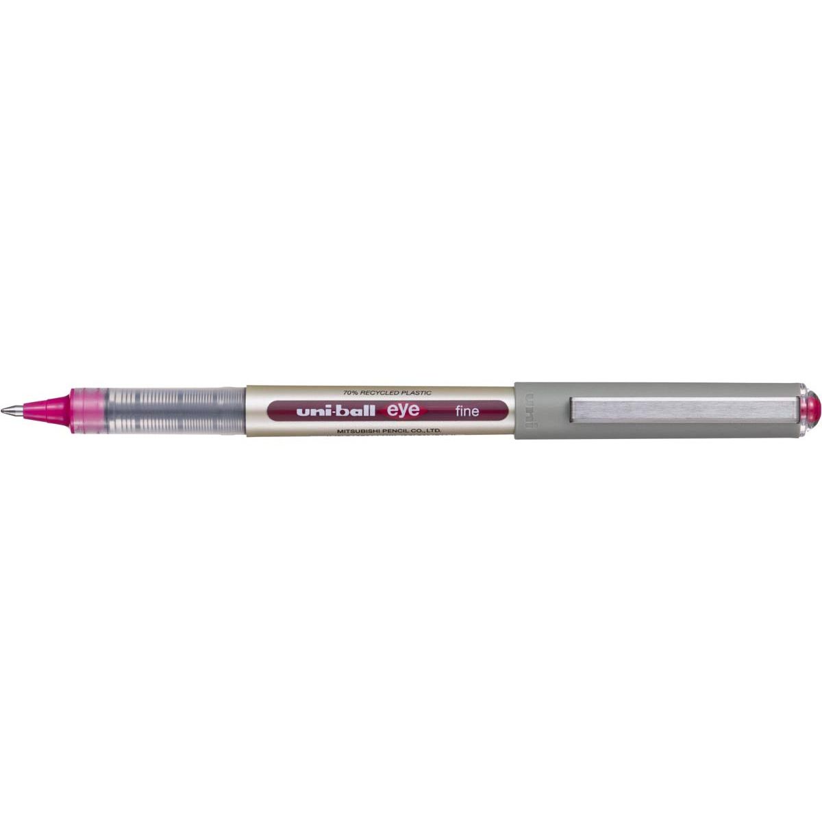 Uni-ball - Eye Fine roller Eco, largeur d'écriture 0,5 mm, bordeaux