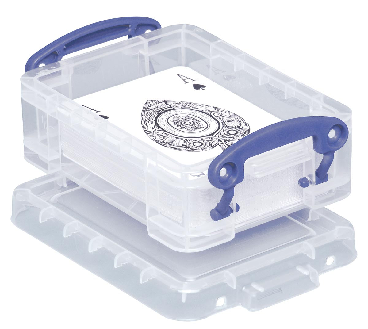 Really Useful Box - Box Visitenkartenhalter 0,2 Liter, transparent