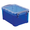 Really Useful Box – Box 0,7 Liter, transparent blau