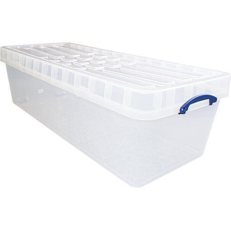 Really Useful Box -  Box opbergdoos 134 l XL, nestbaar, transparant