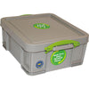 Really Useful Box - Box Aufbewahrungsbox 18 Liter, recycelt, grau
