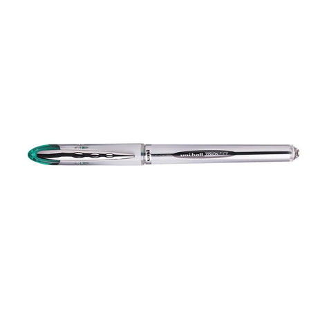 Uni-ball - Roller Uni Ball Vision 200, largeur d'écriture 0,6 mm, pointe 0,8 mm, vert