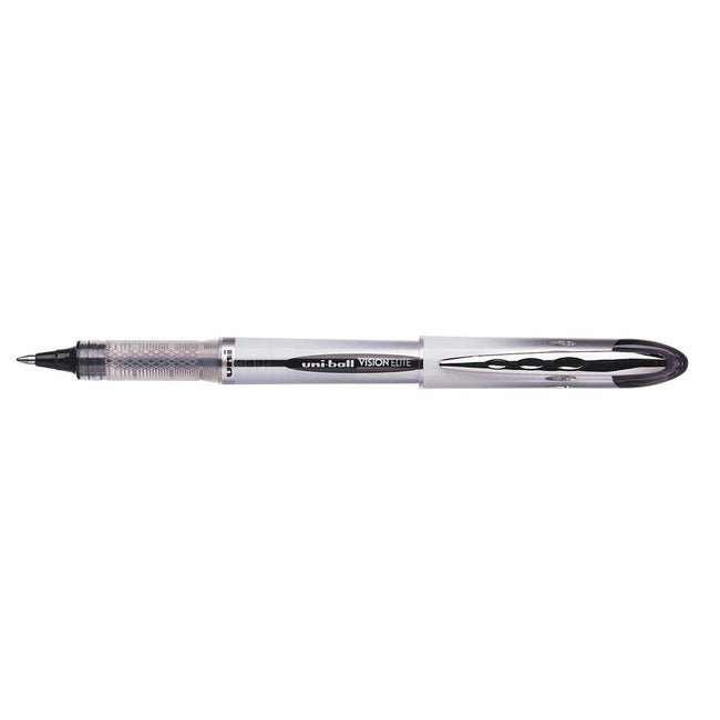 Uni-ball -  Uni Ball Vision 200 roller, schrijfbreedte 0,6 mm, punt 0,8 mm, zwart