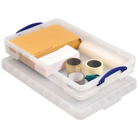 Really Useful Box -  Box opbergdoos 20 liter, transparant