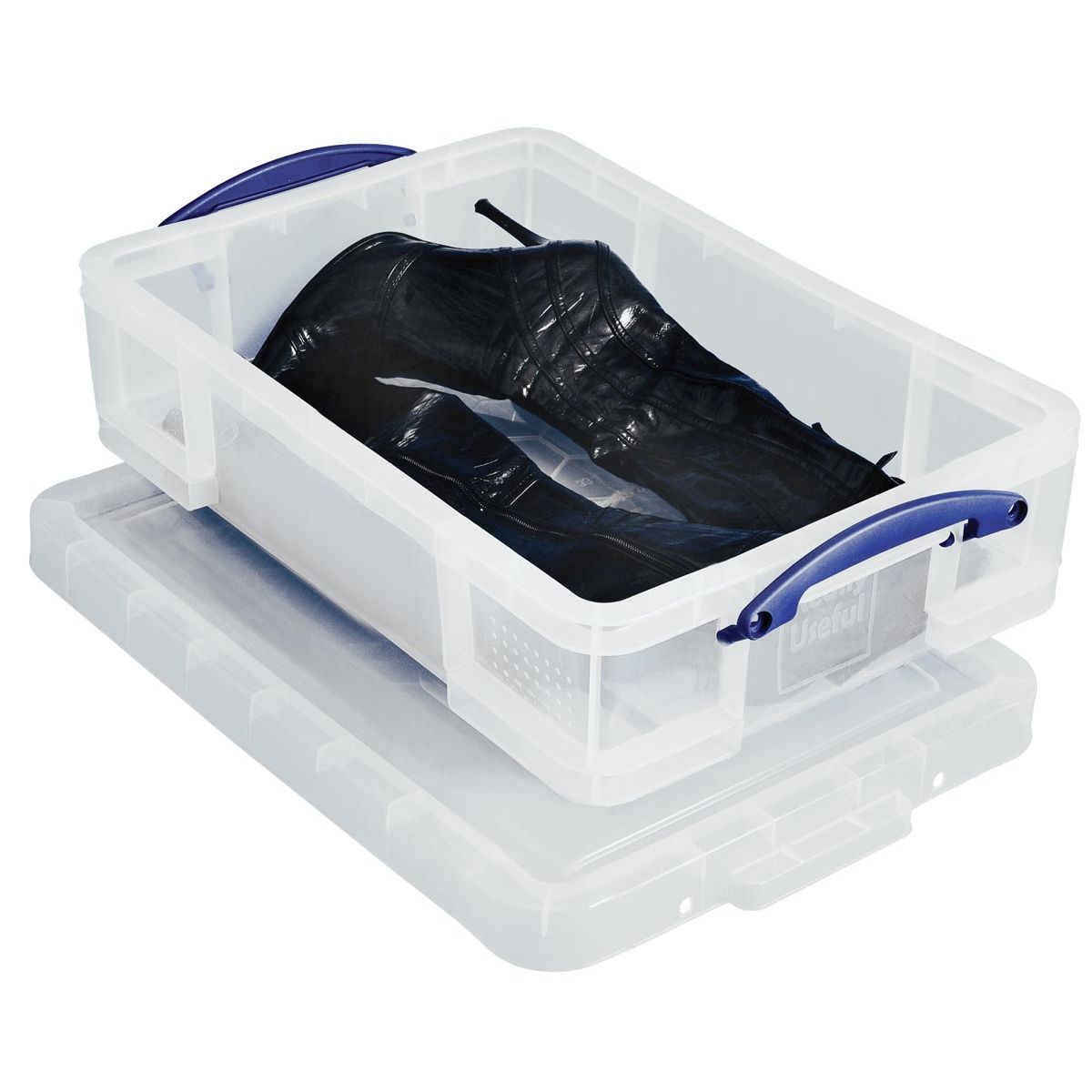 Really Useful Box - Boîte de rangement Box 24,5 litres, transparente