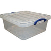 Really Useful Box - Box Aufbewahrungsbox 31,5 l, nestbar, transparent