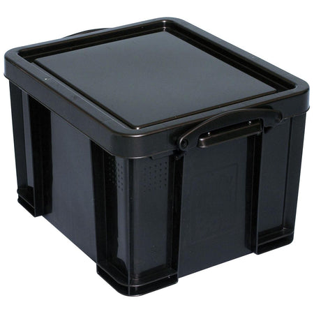 Really Useful Box -  Box opbergdoos 35 liter, gerecycleerd, zwart