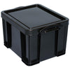 Really Useful Box - Box Aufbewahrungsbox 35 Liter, recycelt, schwarz