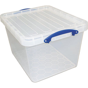 Really Useful Box -  Box opbergdoos 40 l, nestbaar, transparant