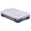 Really Useful Box -  Box opbergdoos 4 liter, transparant gerookt