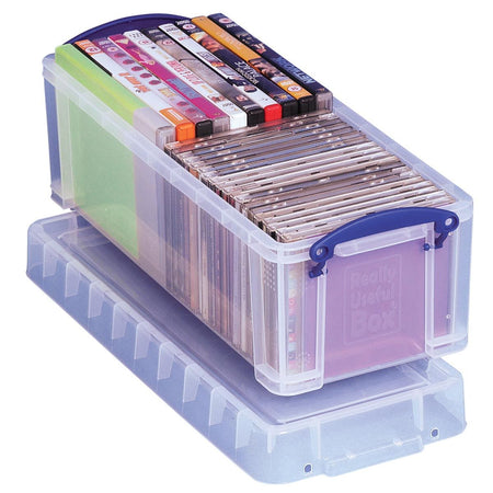 Really Useful Box - Boîte de rangement Box 6,5 litres, transparente