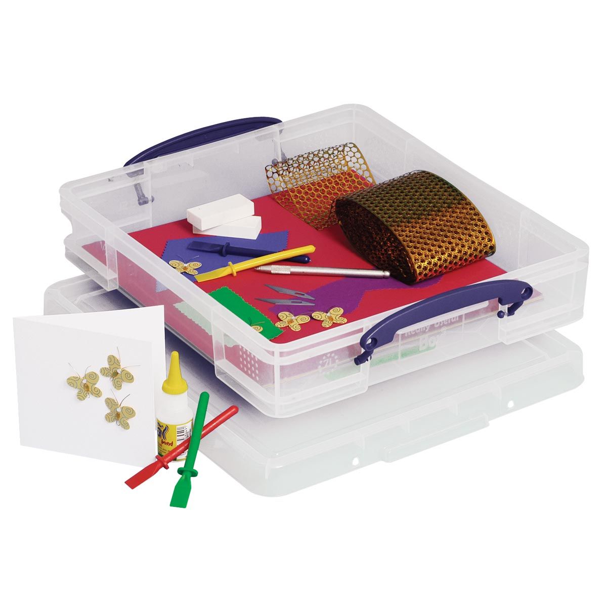 Really Useful Box -  Box opbergdoos 7 liter, transparant