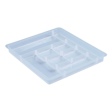 Really Useful Box - Boîte, diviseur avec 8 compartiments pour 7 l, transparent