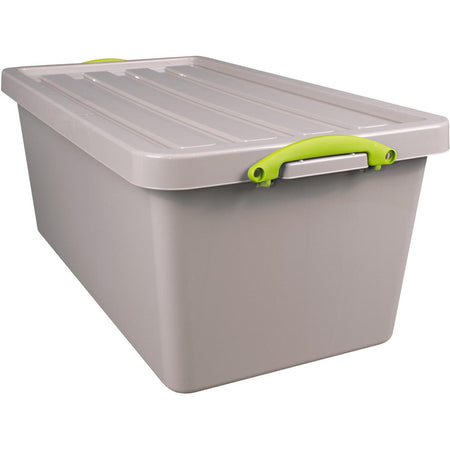 Really Useful Box -  Box Recycled opbergdoos 82 l, nestbaar, grijs