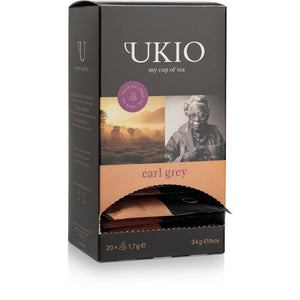 Ukio - Schwarztee Earl G, einzeln verpackt, Packung à 20 Stück