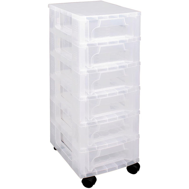 Really Useful Box -  Box ladenblok 6 x 3,5 l, transparant