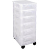 Really Useful Box - Box Schubladeneinheit 6 x 3,5 l, transparent