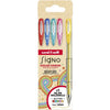 Uni-ball - roller Signo Glitter, pointe large, couleurs assorties, étui de 5 pièces
